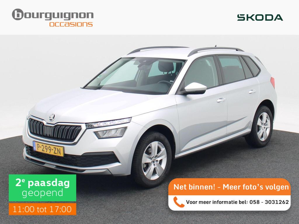 Skoda Kamiq 1.0 TSi 110 Pk Ambition | Trekhaak | Cruise Cont, Parkeersensor, Stof, Gebruikt, 620 kg