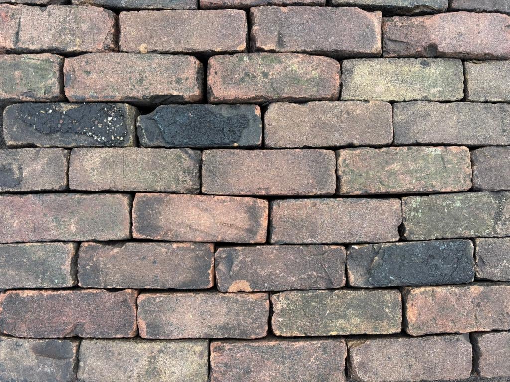 V29, Oude Gebakken Klinkers, Dikformaat, Genuanceerd, Overige materialen, Gebruikt, Klinkers, Ophalen of Verzenden