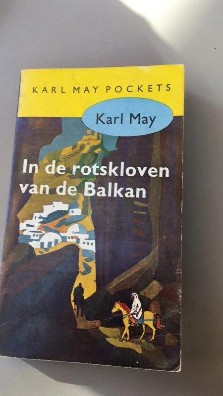 in de rotskloven van de balkan van karl may, Ophalen of Verzenden, Zo goed als nieuw