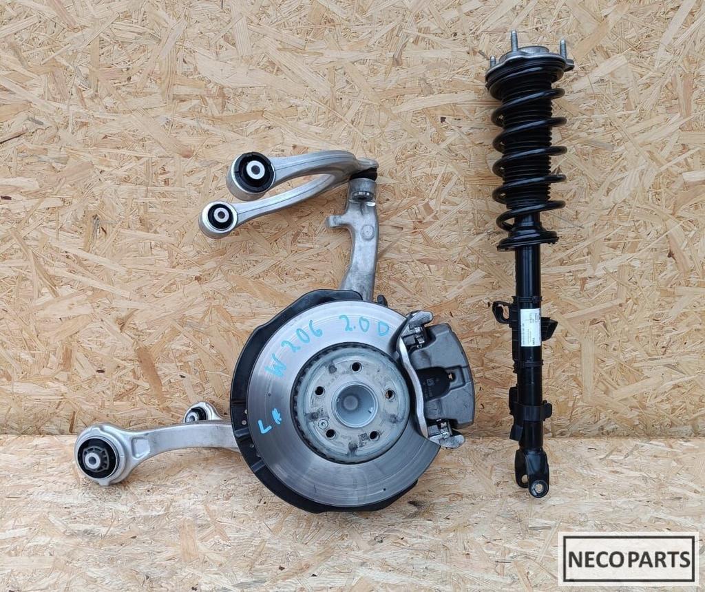 W206 WIELOPHANGING WIELNAAF DRAAGARM ALLES LEVERBAAR !!!, Auto-onderdelen, Ophanging en Onderstel, Mercedes-Benz, Gebruikt, Ophalen of Verzenden