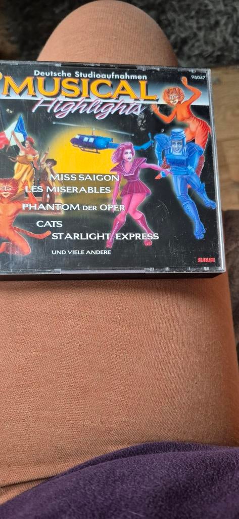 Musical Highlights CD - Miss Saigon, Les Miserables, Cats, Ophalen of Verzenden, Gebruikt
