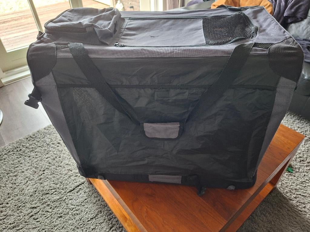 Bench reisbench hond incl. kussen, Ophalen, Zo goed als nieuw