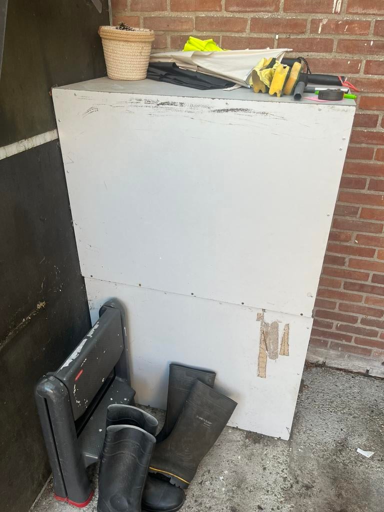 2x gebruikte hondenkooi/bench, Ophalen, Gebruikt