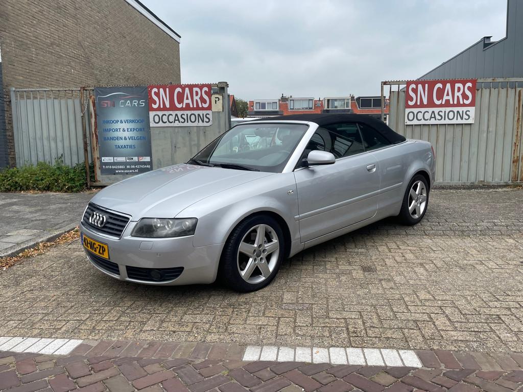 Audi A4 Cabriolet 2.4 V6 Pro Line Automaat Cabrio, Gebruikt, Cabriolet, 4 stoelen, A4