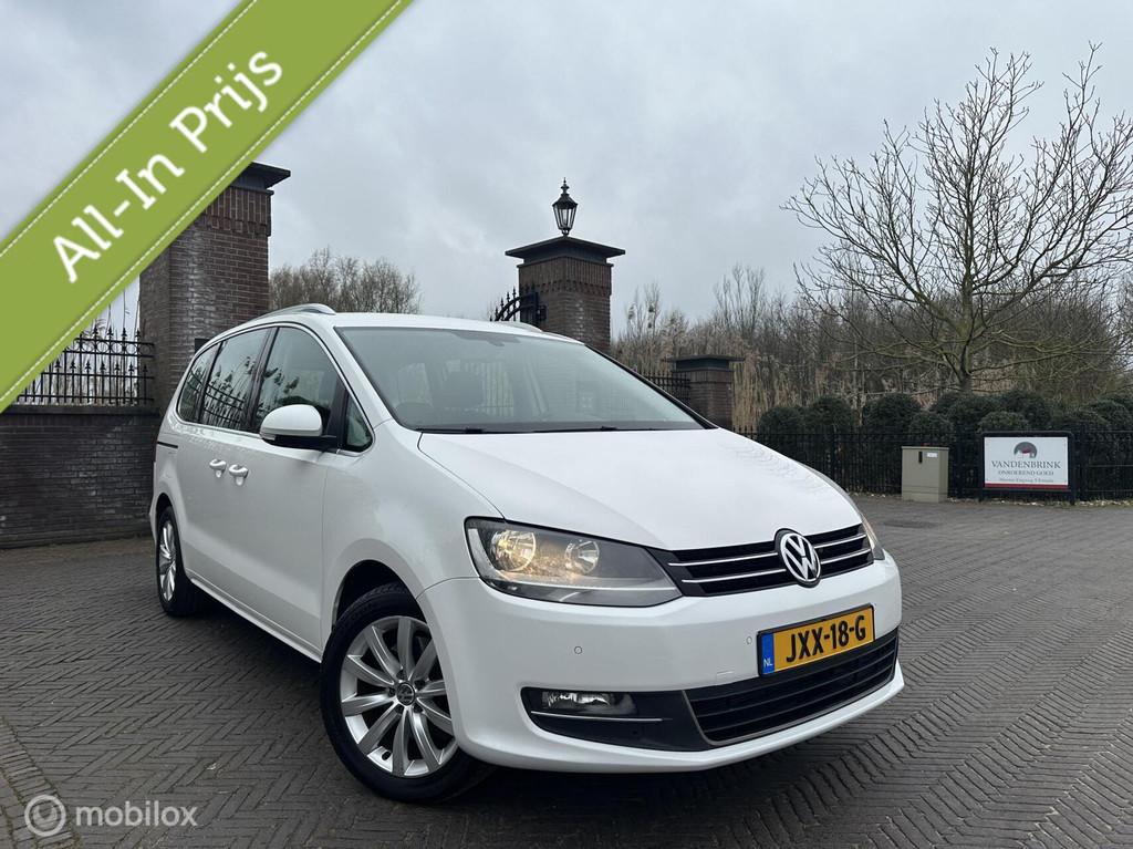 ✅Volkswagen Sharan 1.4 TSI Highline 7-personen Trekhaak, Voorwielaandrijving, Zwart, 4 cilinders, 7 stoelen
