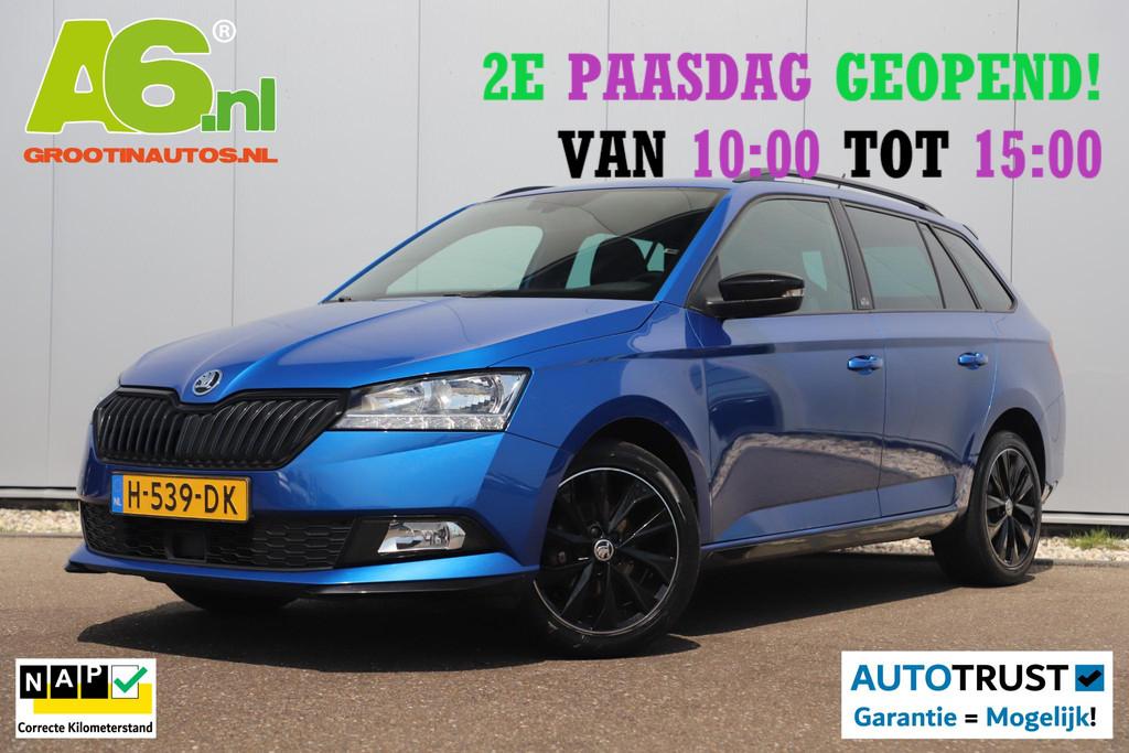 Skoda Fabia Combi 1.0 TSI Monte Carlo 95PK Trekhaak 16 inch, Auto's, Voorwielaandrijving, Stof, Gebruikt, Met garantie (alle)