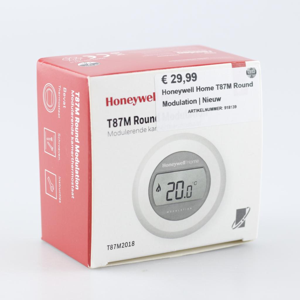 Honeywell Home T87M Round Modulation | Nieuw, Honeywell, Zo goed als nieuw, Support@honeywell.com, 855 S. Mint Street
Charlotte, NC 28202
United States