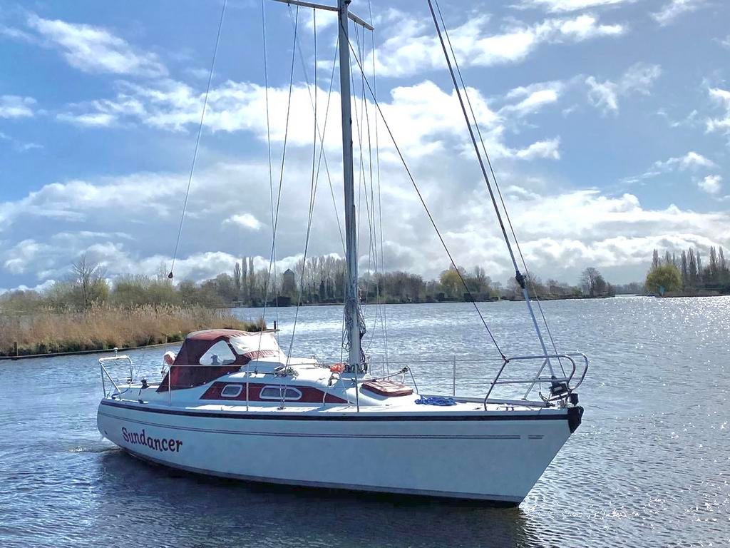 Dehler 28S, nieuwe motor/saildrive/zeilen, Gebruikt, Diesel, Ophalen of Verzenden, Tour-wedstrijdjacht