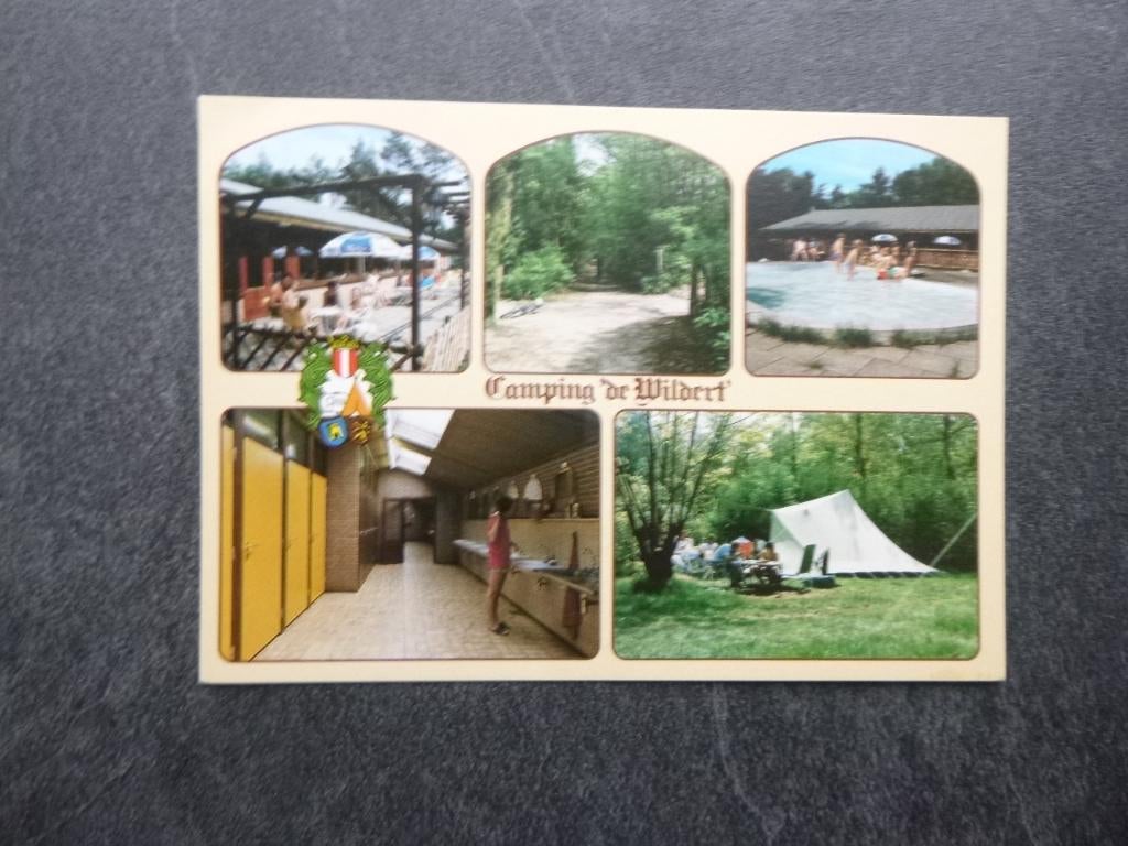 Bosschenhoofd, camping de Wildert/interieur 1986, Verzenden, 1980 tot heden, Gelopen, Noord-Brabant