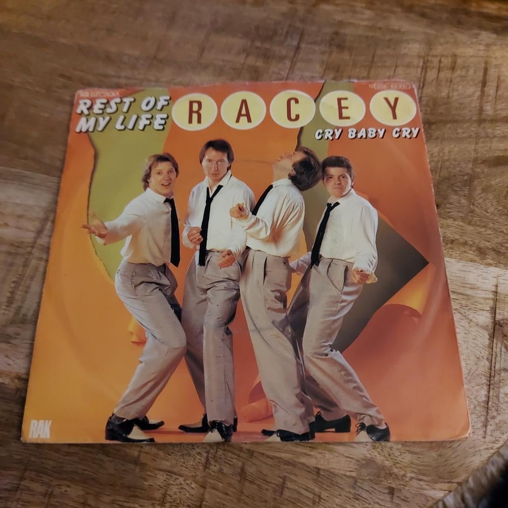 Racey / rest of my life, Ophalen of Verzenden, Zo goed als nieuw, Pop