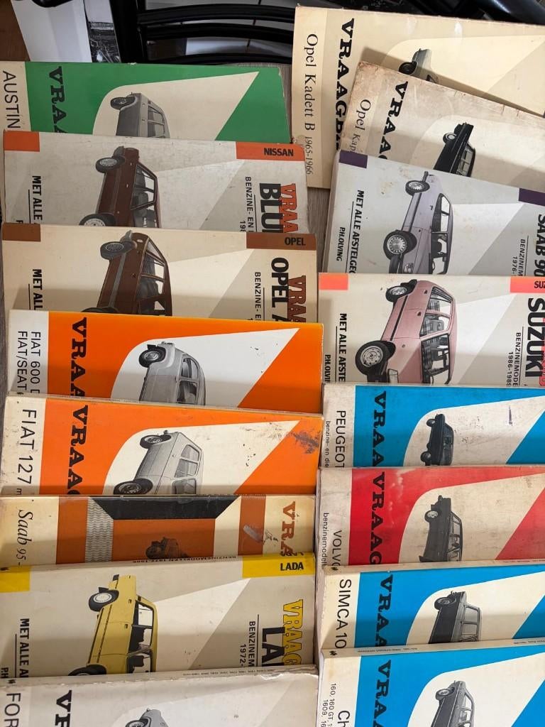 Olieslager vraagbaak losse boeken, Ophalen, Gelezen, Algemeen, Onbekend