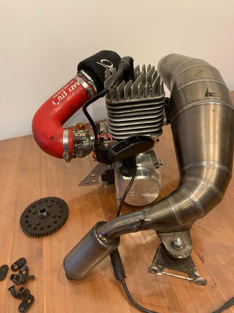 Rcmax 46cc Taylor RC voor Losi 5ive / MCD, Ophalen of Verzenden, Zo goed als nieuw, Overige schalen, Onderdeel