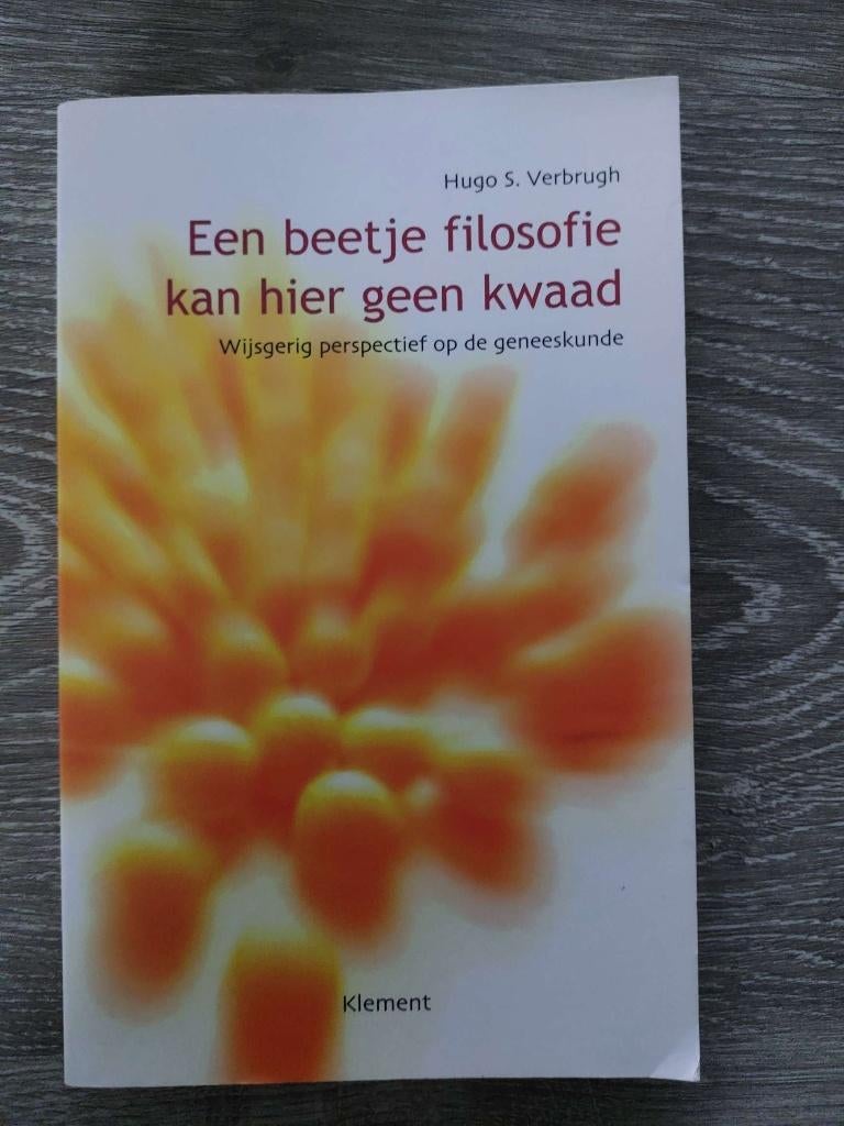 Hugo S. Verbrugh - Een beetje filosofie kan hier geen kwaad, Ophalen of Verzenden, Zo goed als nieuw