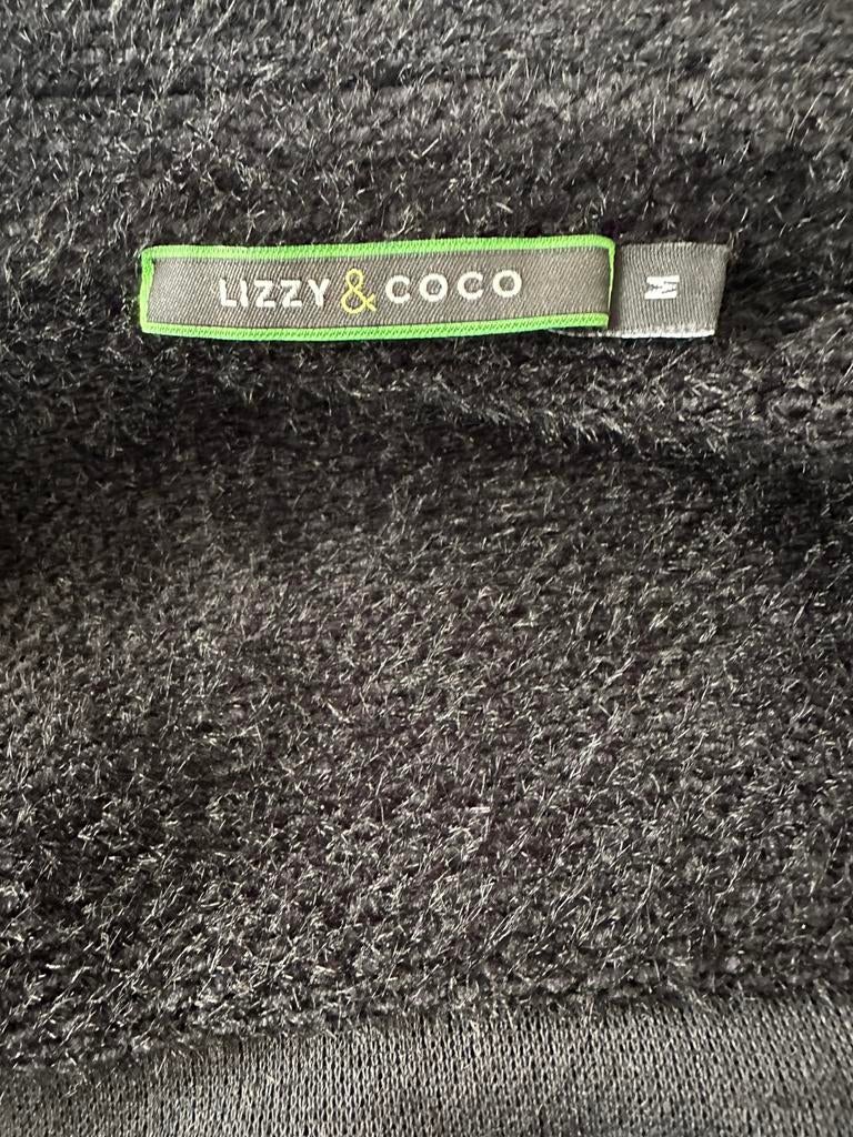 Lizzy & Coco Zwart jasje/vest, Ophalen of Verzenden, Zo goed als nieuw, Maat 38/40 (M), Zwart