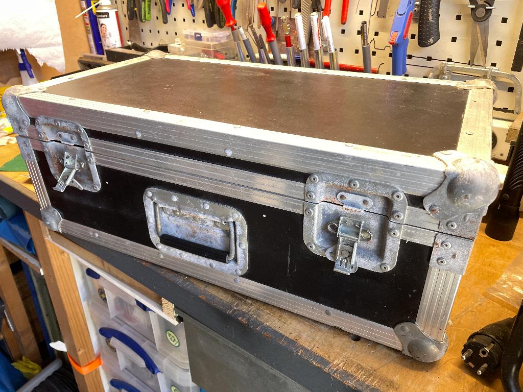 Flightcase; snoerenkist, Muziek en Instrumenten, Behuizingen en Koffers, Ophalen, Gebruikt, Overige instrumenten, Flightcase