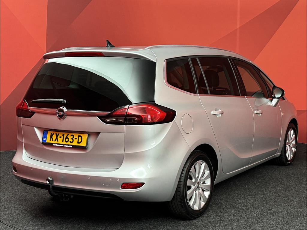 Opel Zafira Tourer 1.4 Cosmo 7p. | Automaat | Navi | Trekhaa, Euro 5, Stof, Gebruikt, Zwart