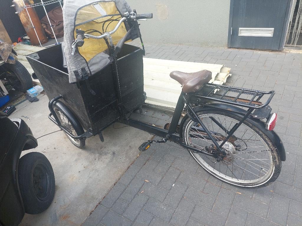 Electriche bakfiets, Fietsen en Brommers, Fietsen | Bakfietsen, Ophalen of Verzenden, Gebruikt, 1 kind, Overige merken
