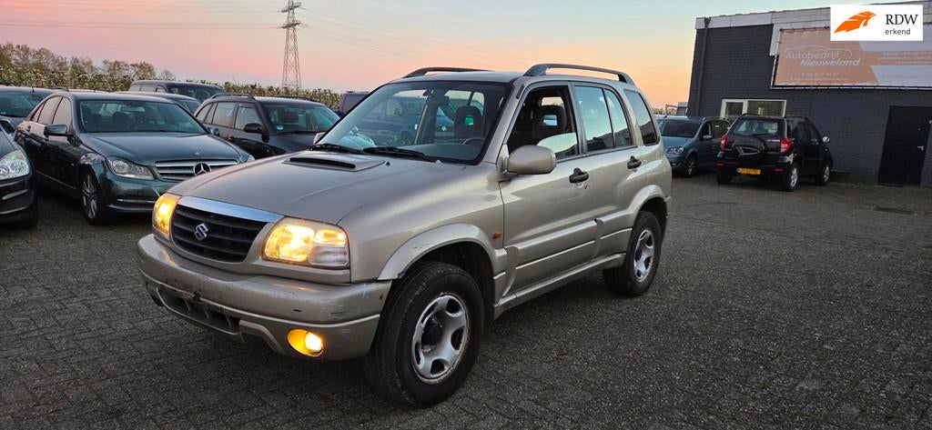 Suzuki Grand Vitara 2.0 Turbo Diesel Airco 4x4, Auto's, Suzuki, 1998 cc, Gebruikt, 4 cilinders, 150 pk