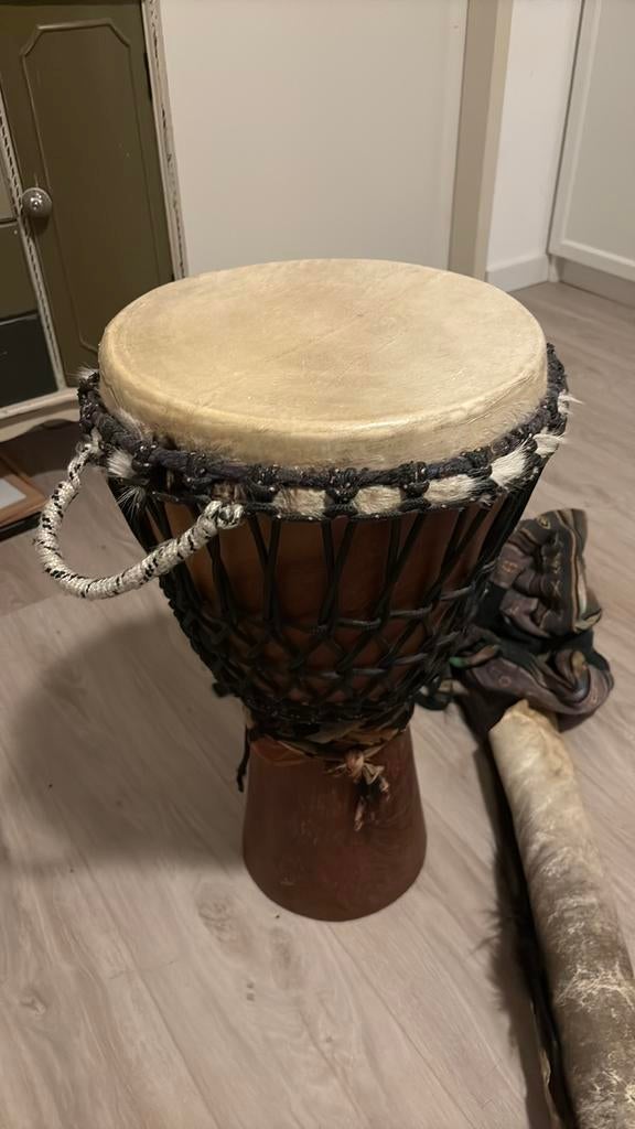 Djembee, Muziek en Instrumenten, Percussie, Ophalen, Zo goed als nieuw, Trommel