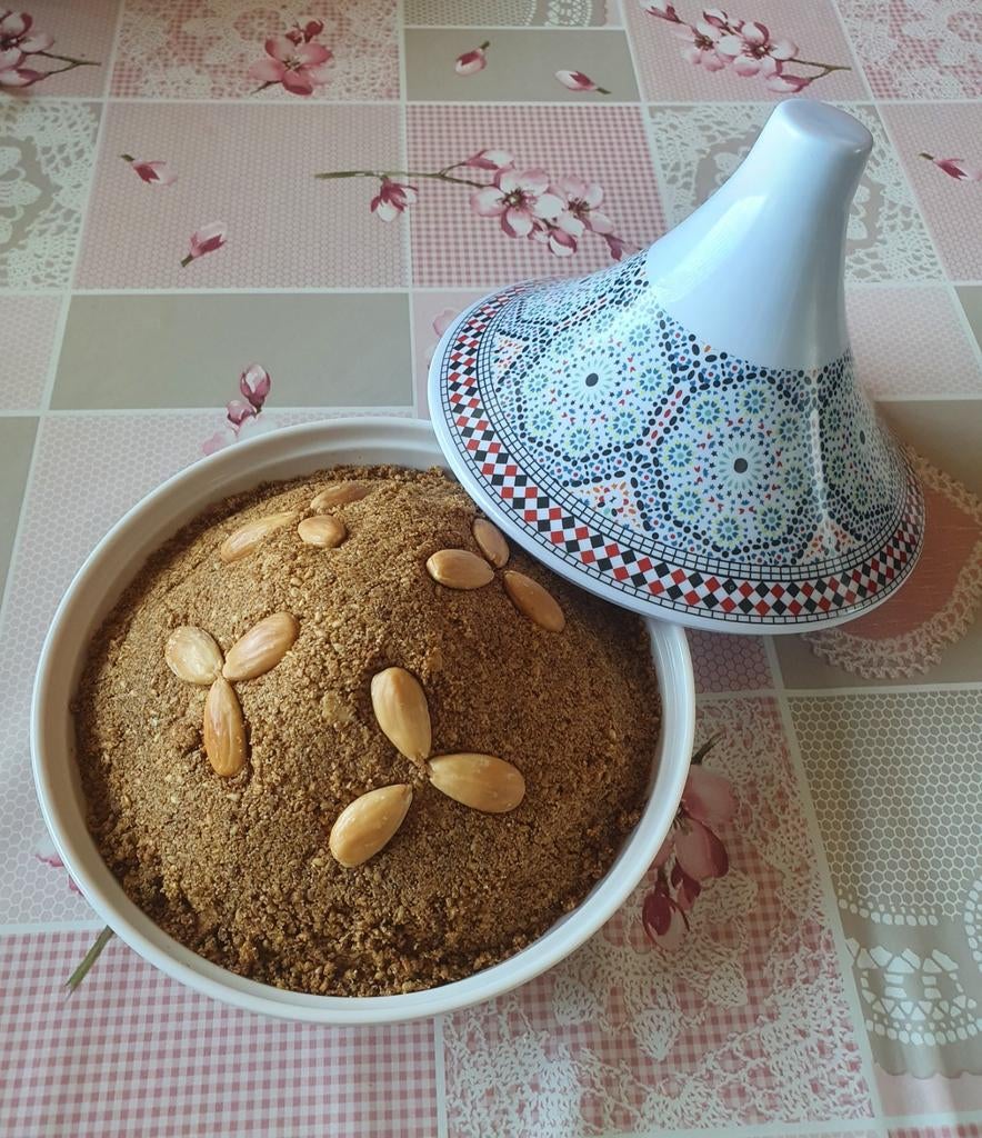 Traditionele Sellou €26,- per kilo. Instagram: @berberbanket, Ophalen