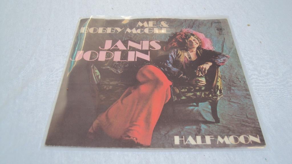 Janis Joplin - Me & Bobby McGee, Cd's en Dvd's, Vinyl Singles, Gebruikt, 7 inch, Single, Ophalen of Verzenden