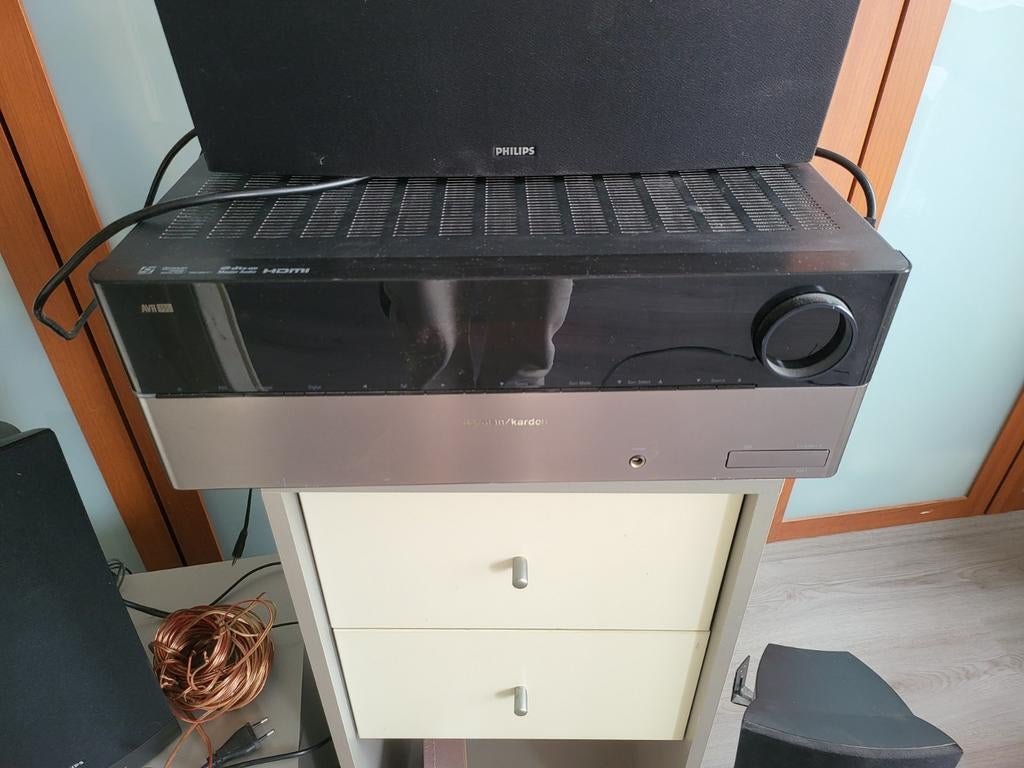 Harman kardon versterker/ surround set, Audio, Tv en Foto, Home Cinema-sets, Ophalen of Verzenden, 5.1-systeem, 70 watt of meer