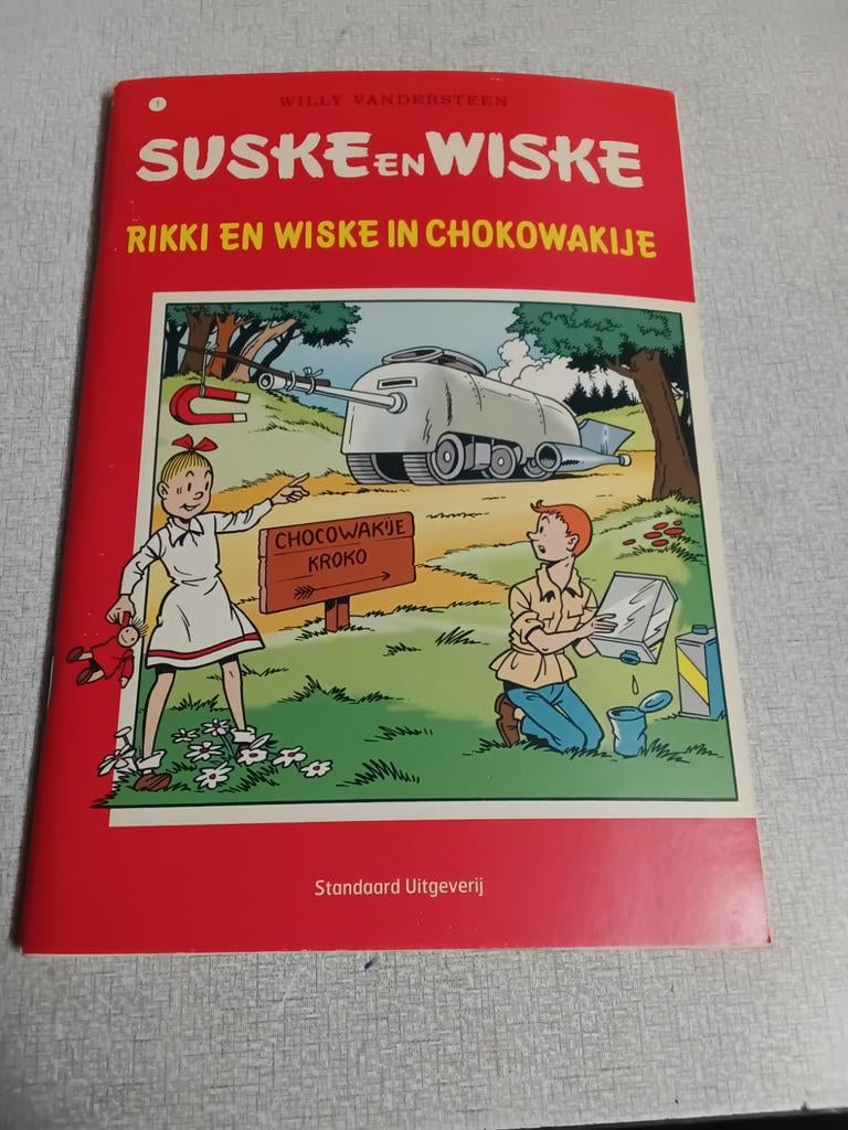 Suske en Wiske: Rikki en Wiske in Chokowakije, 2007,nr.1., Boeken, Eén stripboek, Ophalen of Verzenden