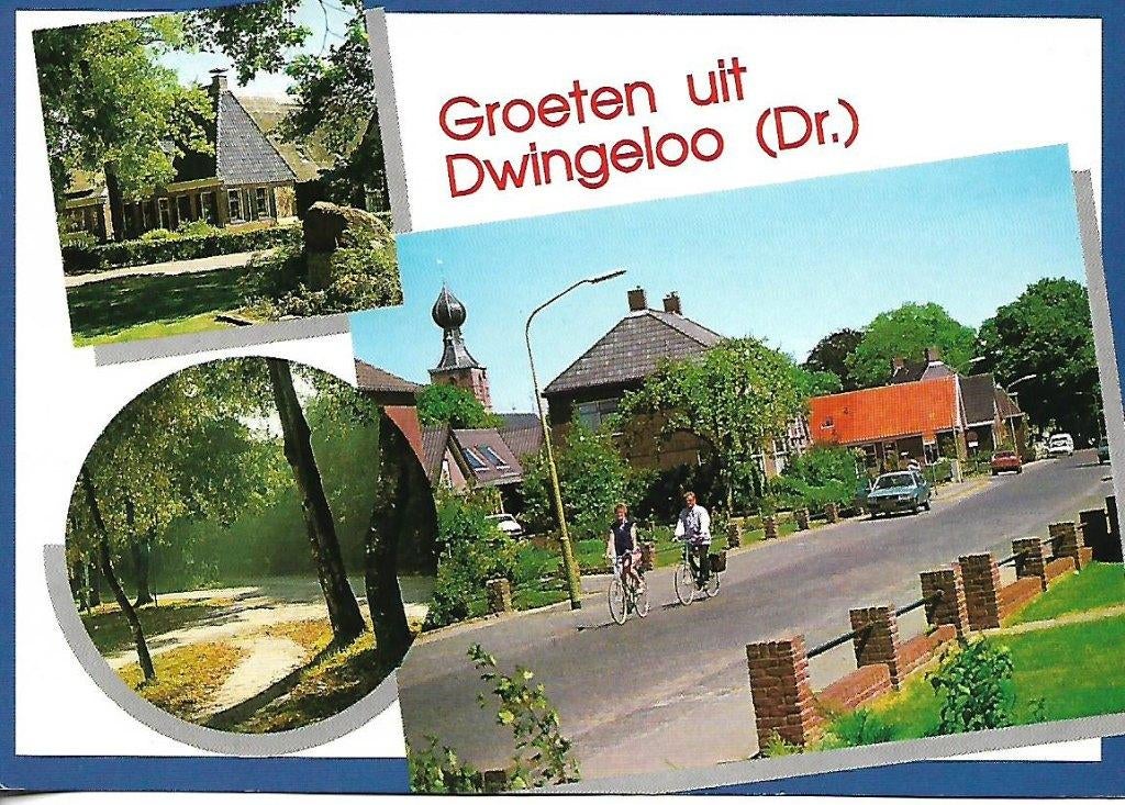 Dwingeloo- -3-luik., Verzenden, 1980 tot heden, Gelopen, Drenthe