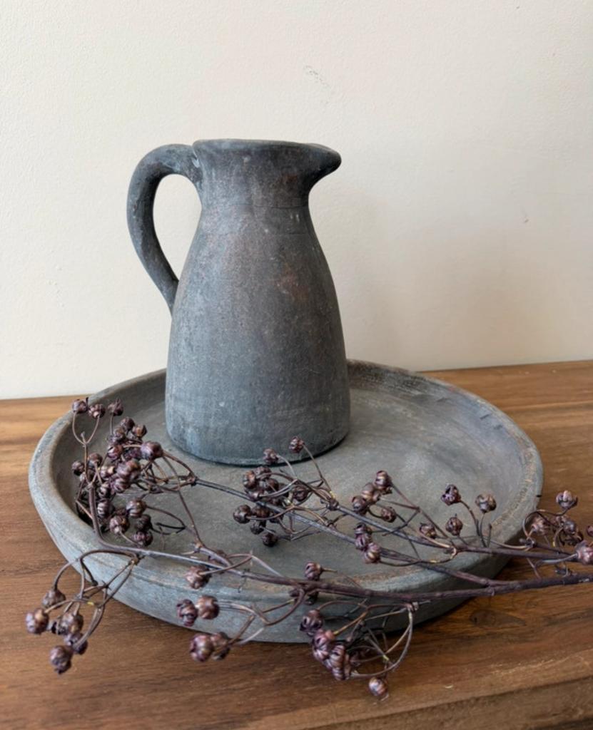 Sobere set kan met schaal, Ophalen of Verzenden, Zo goed als nieuw, Overige kleuren, Minder dan 50 cm