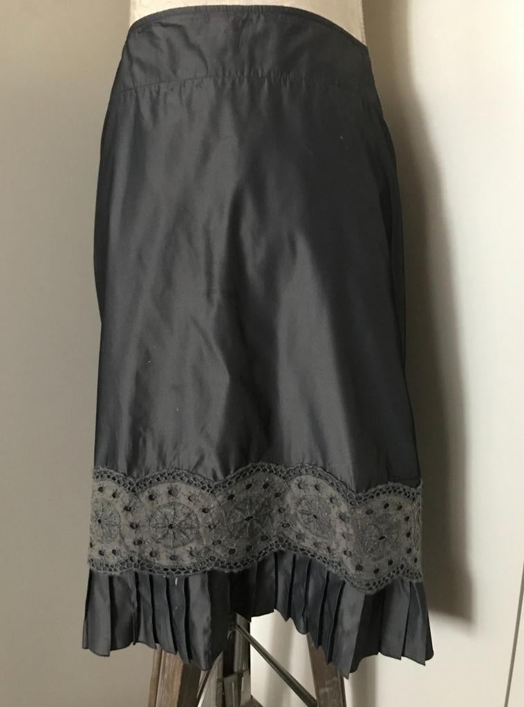 Zilvergrijs Rokje van Bandolera, Maat 38/40 (M), Ophalen of Verzenden, Zo goed als nieuw, Grijs