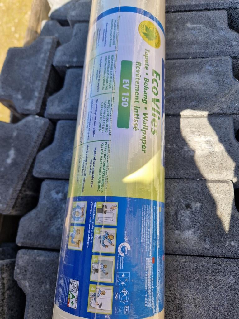 Ecoflies Behang EV 150 - 25 m², Ophalen of Verzenden