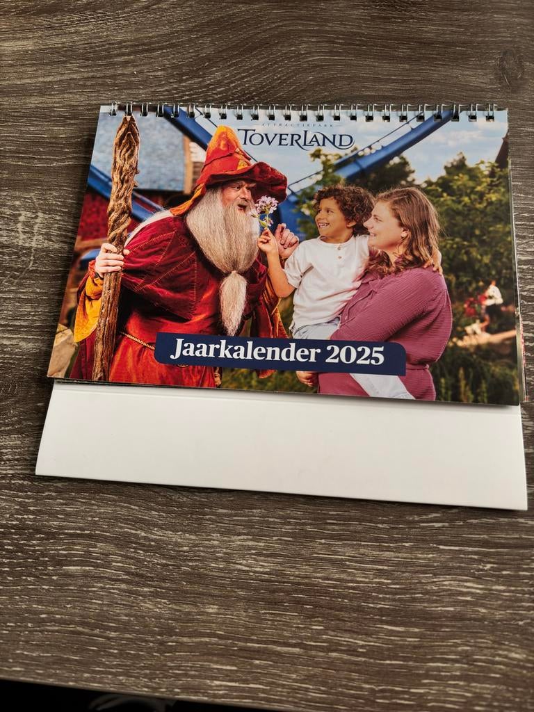 Toverland jaarkalender 2025, Diversen, Kalenders, Ophalen of Verzenden, Jaarkalender, Nieuw