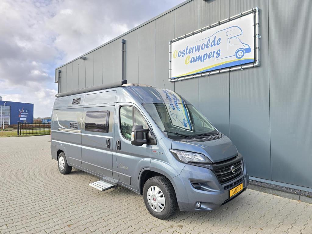 Karmann Davis 590 Vastbed Standkachel Winterhard Busbiker, Luifel, Buscamper of Camperbus, Fiat, Tot en met 2