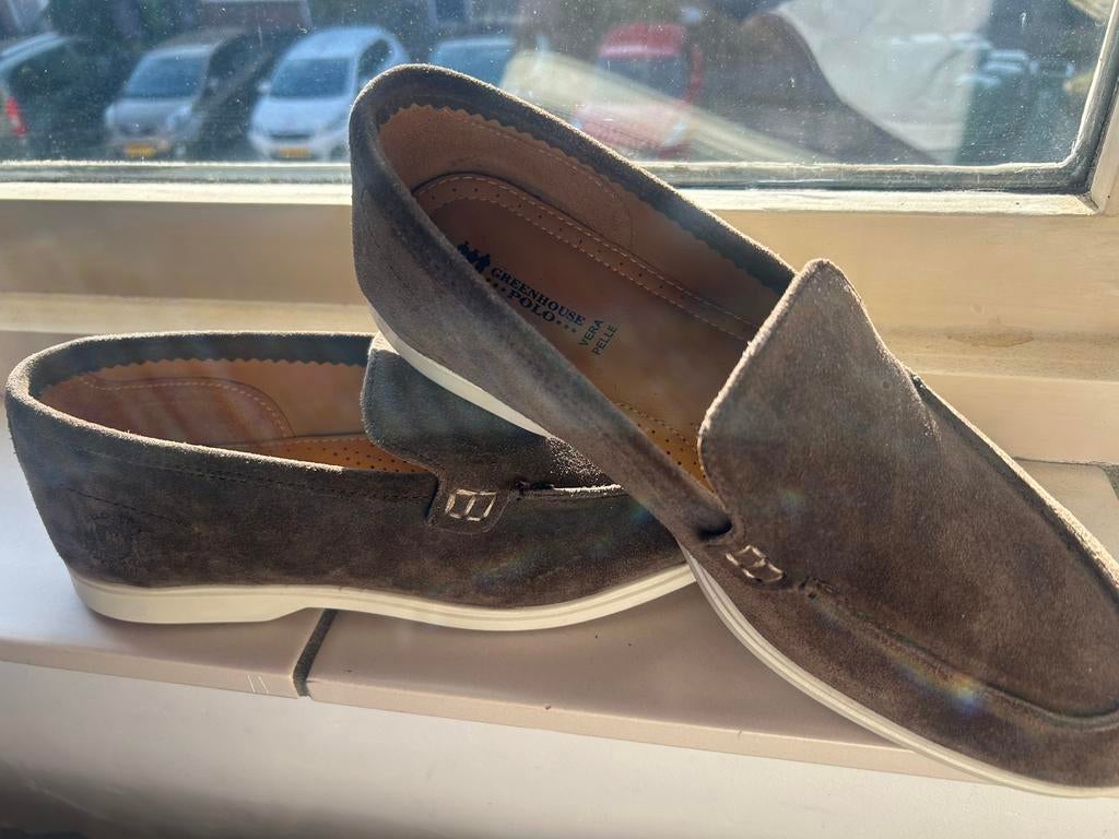 Loafers maat:44, Kleding | Dames, Ophalen, Zo goed als nieuw, Instappers