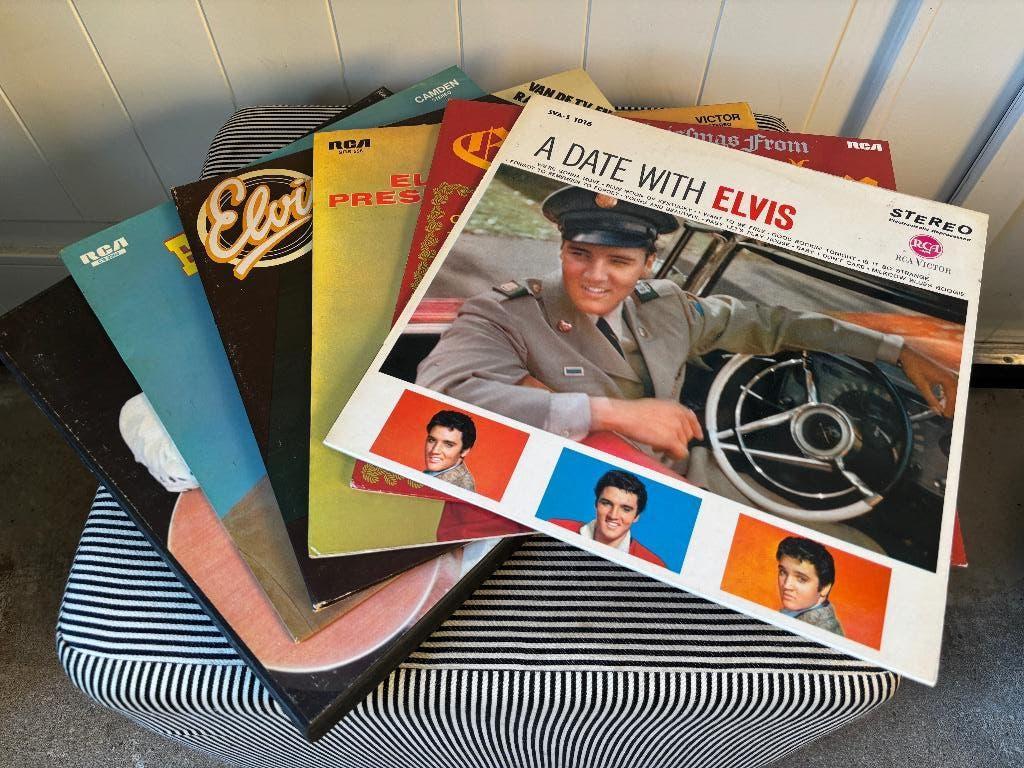 Elvis Presley LP collectie – 7LP box + 5 albums, Ophalen of Verzenden, Zo goed als nieuw, 12 inch, Poprock