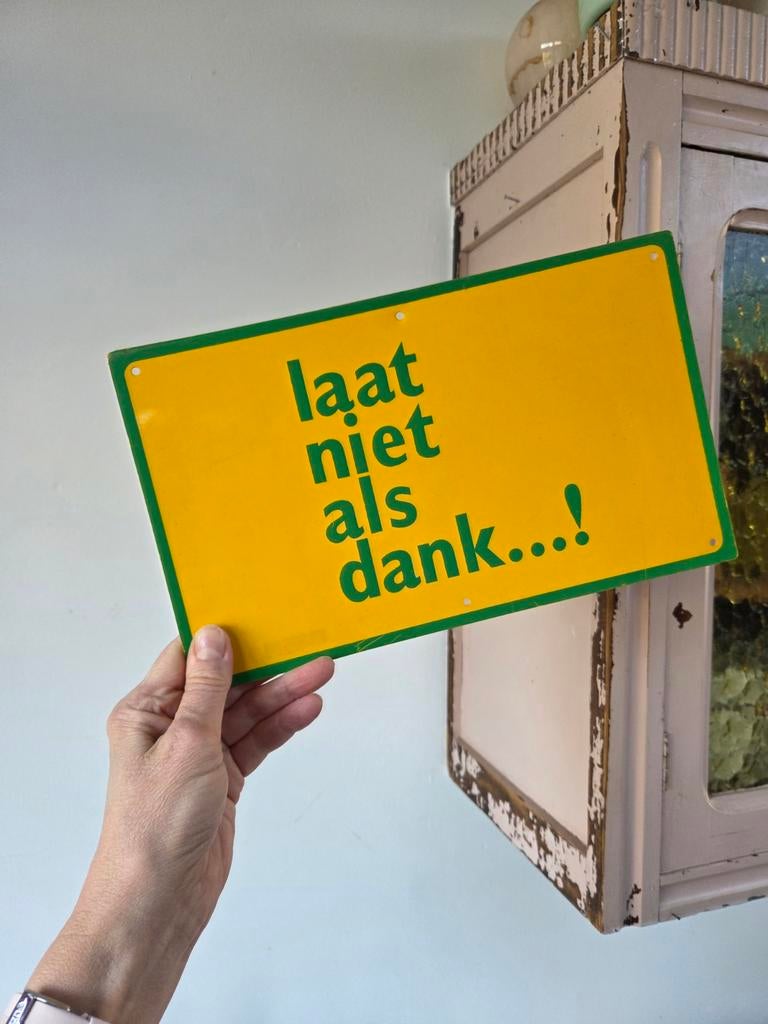 Bord ANWB, Ophalen of Verzenden