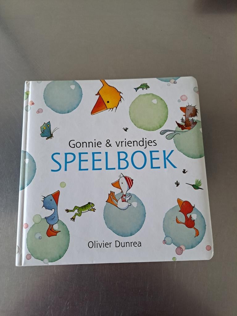 Gonnie & vriendjes Speelboek - Olivier Dunrea, Ophalen of Verzenden, Zo goed als nieuw, Olivier Dunrea, Fictie algemeen