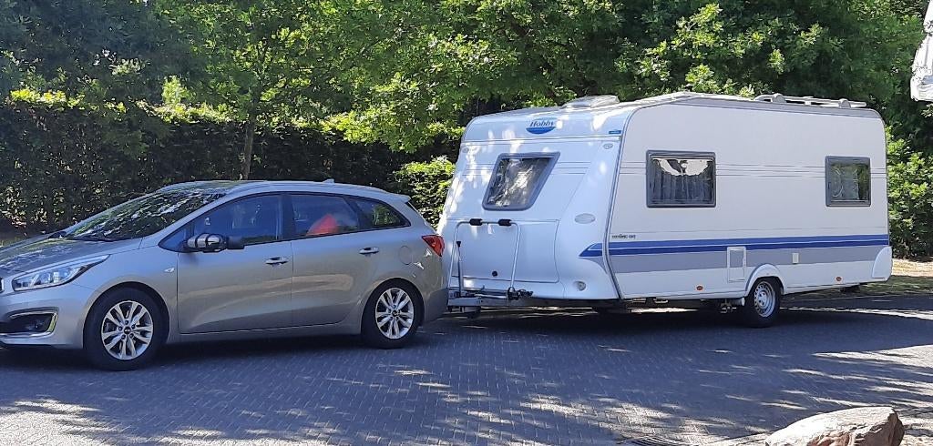 Caravan – Hobby Excellent Easy 495 UL (2005), Caravans en Kamperen, Caravans, Rondzit, Hobby, Particulier, Luifel