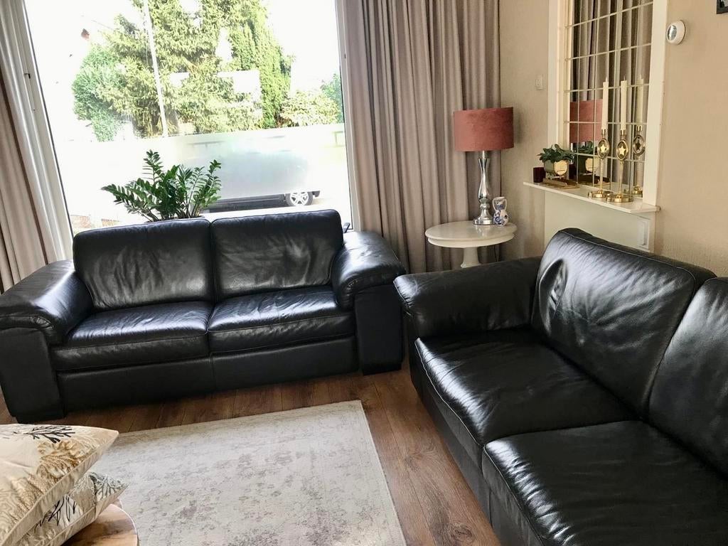 2- en 3-zits bankstel van Goossens, Ophalen, Gebruikt, Tweepersoons, Rechte bank