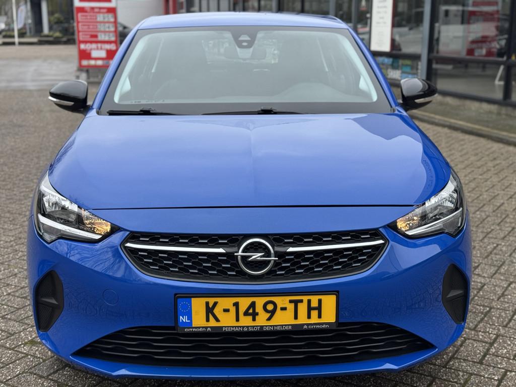 Opel Corsa 1.2 Edition Carplay|Cruise|Airco (bj 2021), Voorwielaandrijving, Stof, 1199 cc, Blauw