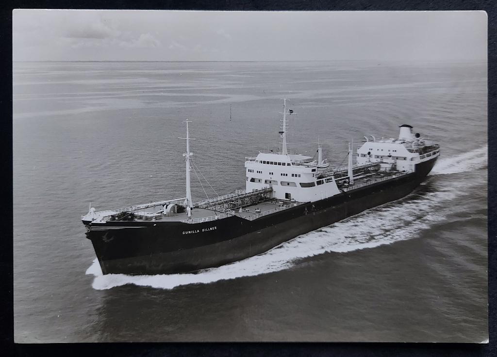 m/t Gunilla Billner, Ophalen of Verzenden, Kaart, Foto of Prent