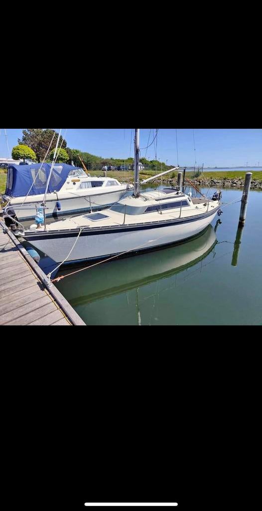 Friendship 22 - Yamaha 8PK - Nieuwe antifouling, Watersport en Boten, Kajuitzeilboten en Zeiljachten, Gebruikt, Tourjacht of Cruiser