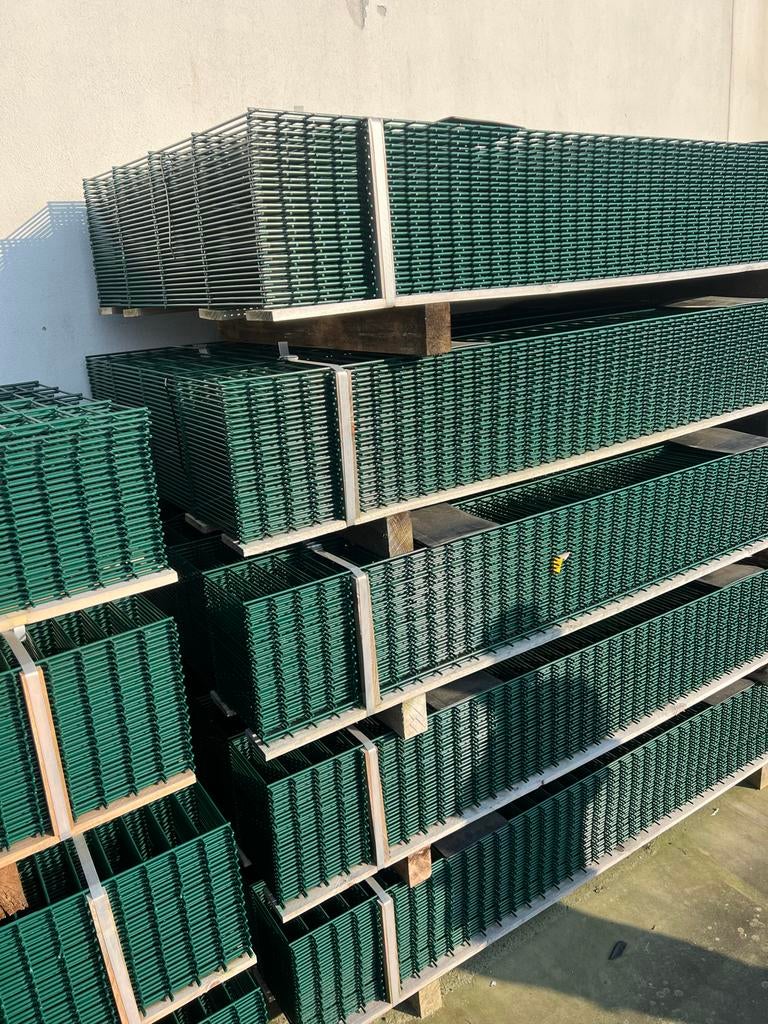 30x hekwerk groen Ral (6005) 83/200cm, Ophalen, 6 meter of meer, Nieuw, Minder dan 1 meter