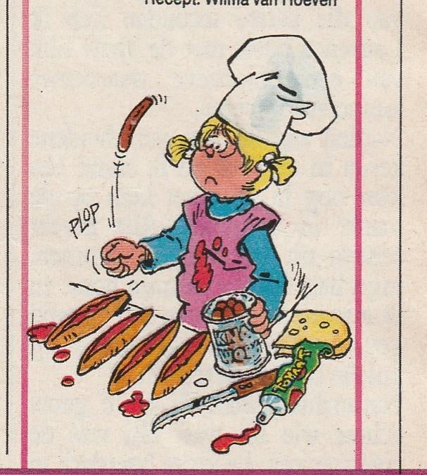 Vintage knipsel 1986 Jan Jans Kinderen Catootje n.36, Verzenden, Overige typen