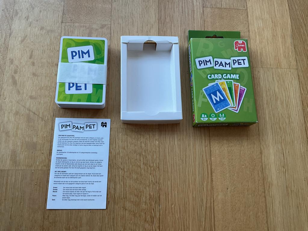 Jumbo Pim Pam Pet Kaartspel. Nieuw., Vijf spelers of meer, Ophalen of Verzenden, Nieuw
