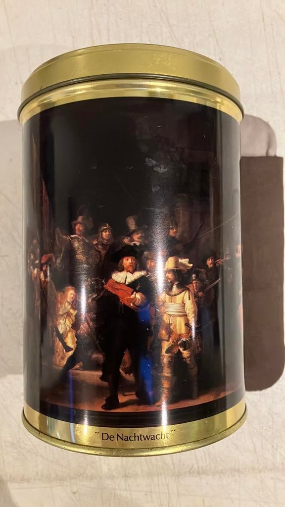 Blik van de Nachtwacht. 16 cm hoog, Ophalen of Verzenden, Gebruikt, Overige