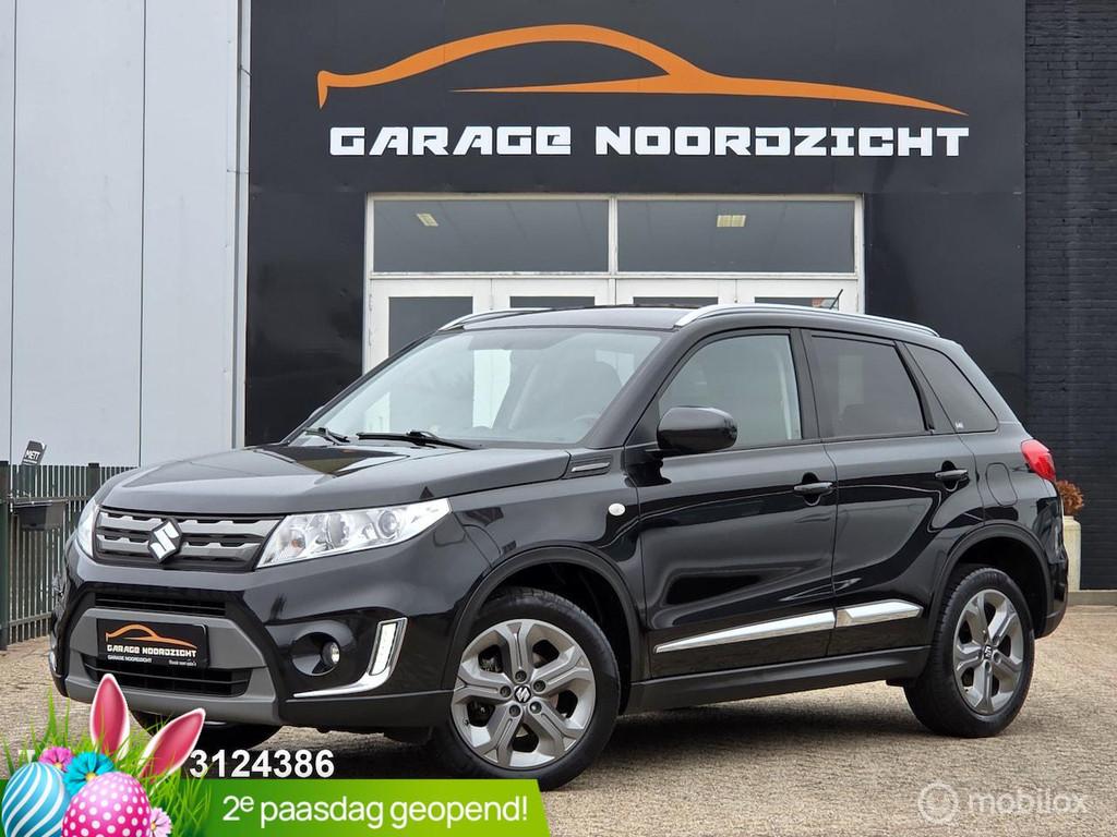 Suzuki Vitara 1.6 120pk Exclusive XENON|CRUISE CONTROL|ECC/A, Gebruikt, 1095 kg, Zwart, Bedrijf