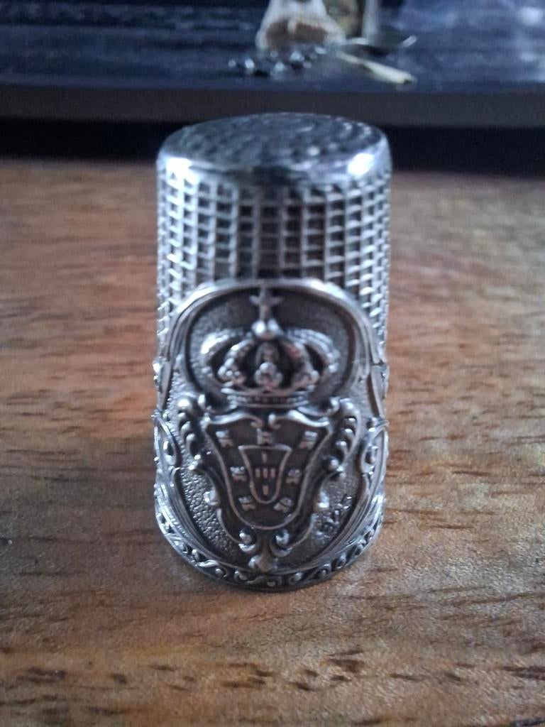 Zilveren vingerhoed, Ophalen, Zo goed als nieuw, Zilver