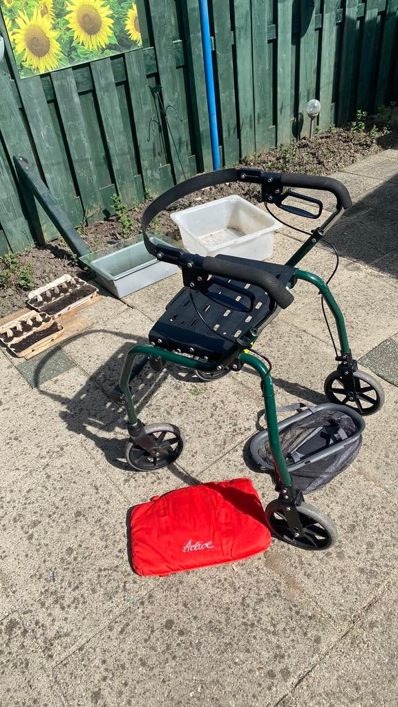 Rollator merk ovacion, Ophalen