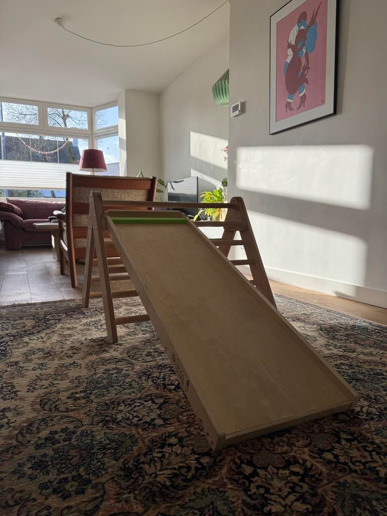 Klimrek klauterrek met glijbaan, Kinderen en Baby's, Ophalen, Gebruikt